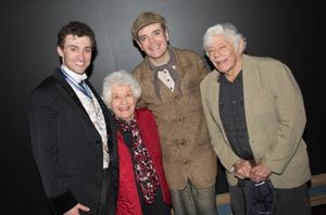 Bryce Pinkham, Charlotte Rae, Jefferson Mays, Jerry Stiller Photo