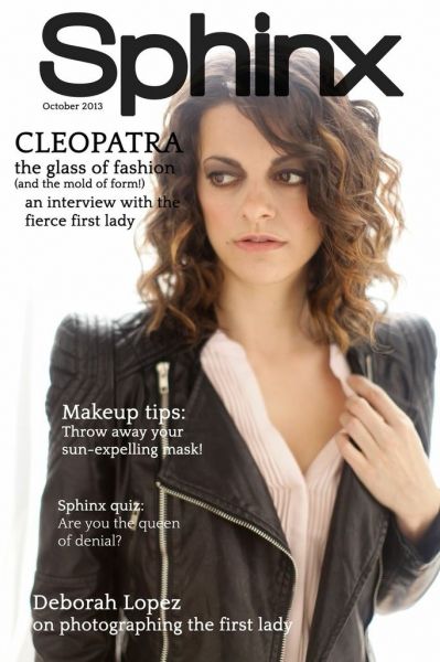 Photo Flash: The Characters of Guerrilla Shakespeare's AND TO THE REPUBLIC on Magazine Covers!  Image