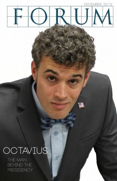 Photo Flash: The Characters of Guerrilla Shakespeare's AND TO THE REPUBLIC on Magazine Covers!  Image