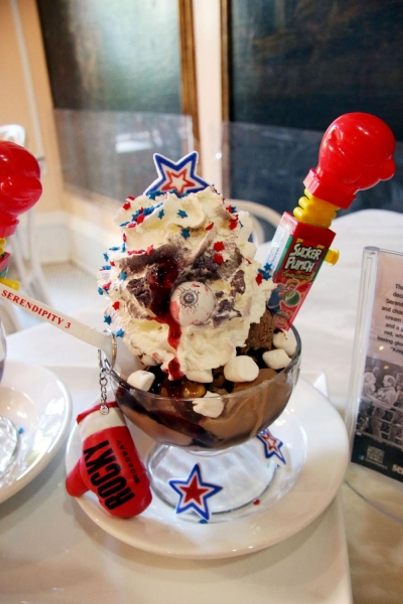 Photo Flash: ROCKY and Serendipity 3 Celebrate National Rocky Road Day with KNOCK-OUT Sundae Photo Flash: ROCKY and Serendipity 3 Celebrate National Rocky Road Day with KNOCK-OUT Sundae Image