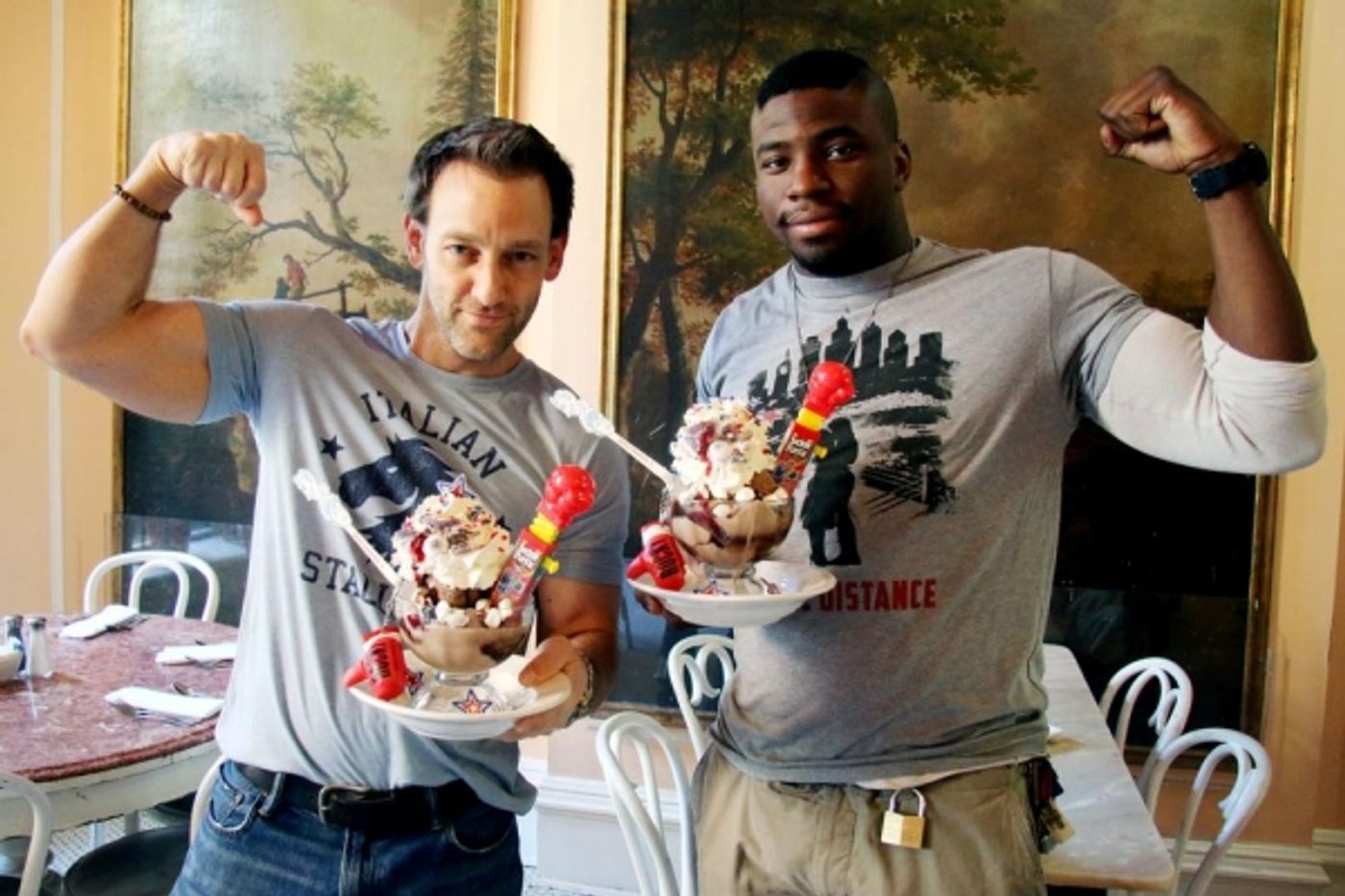 Photo Flash: ROCKY and Serendipity 3 Celebrate National Rocky Road Day with KNOCK-OUT Sundae Photo Flash: ROCKY and Serendipity 3 Celebrate National Rocky Road Day with KNOCK-OUT Sundae Image