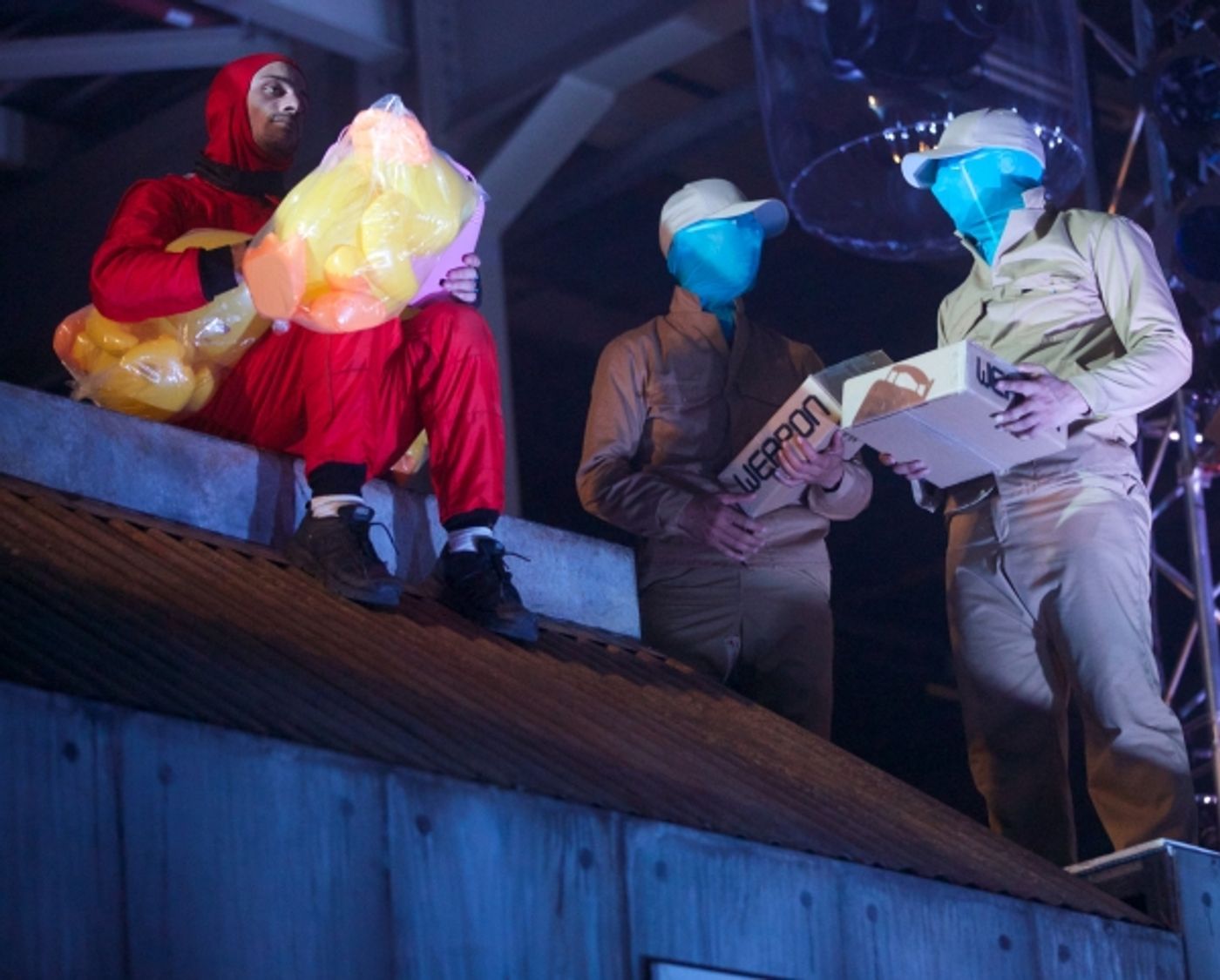 Photo Flash: New Shots from 360 Degree-Performance THE ROOF at Doon Street Car Park  Image