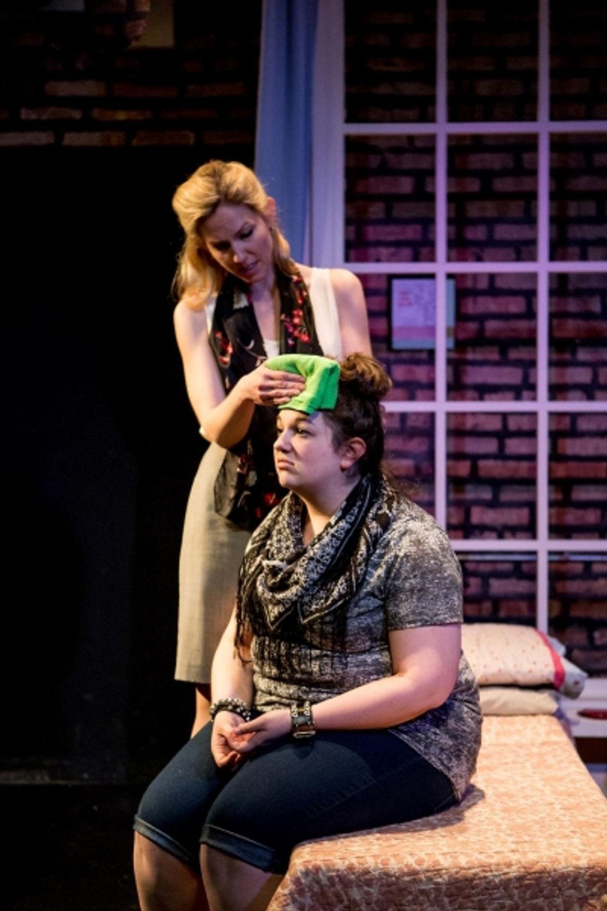 Katherine Keberlein (Nance) and Anne Joy (Evie)  at 