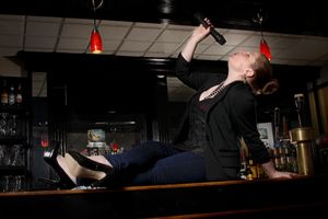 Colleen Harris as Sir Toby Blech @ BroadwayWorld Colleen Harris as Sir Toby Blech Photo