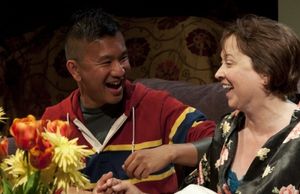 Ray Tagavilla and Teri Lazzara. Photo