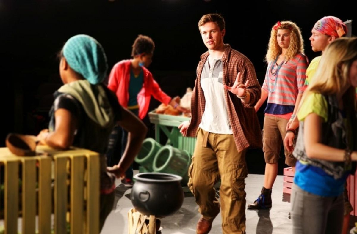 Tayler Jones, Jada Johnson, Brad Smith, Samantha York, Garett Harris, Madison Miller at 