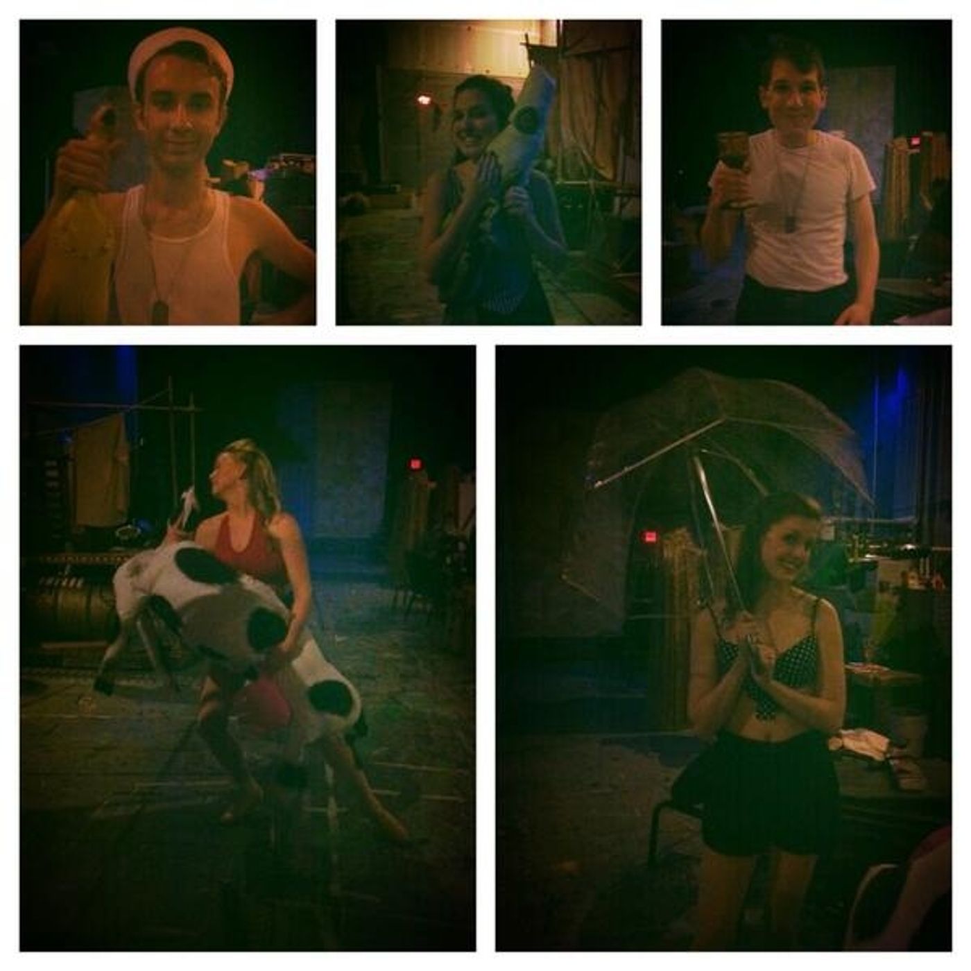 Photo Flash: Saturday Intermission Pics, 5/31- LES MISERABLES Gets Crafty, BULLETS Takes a Field Trip, and More!  Image