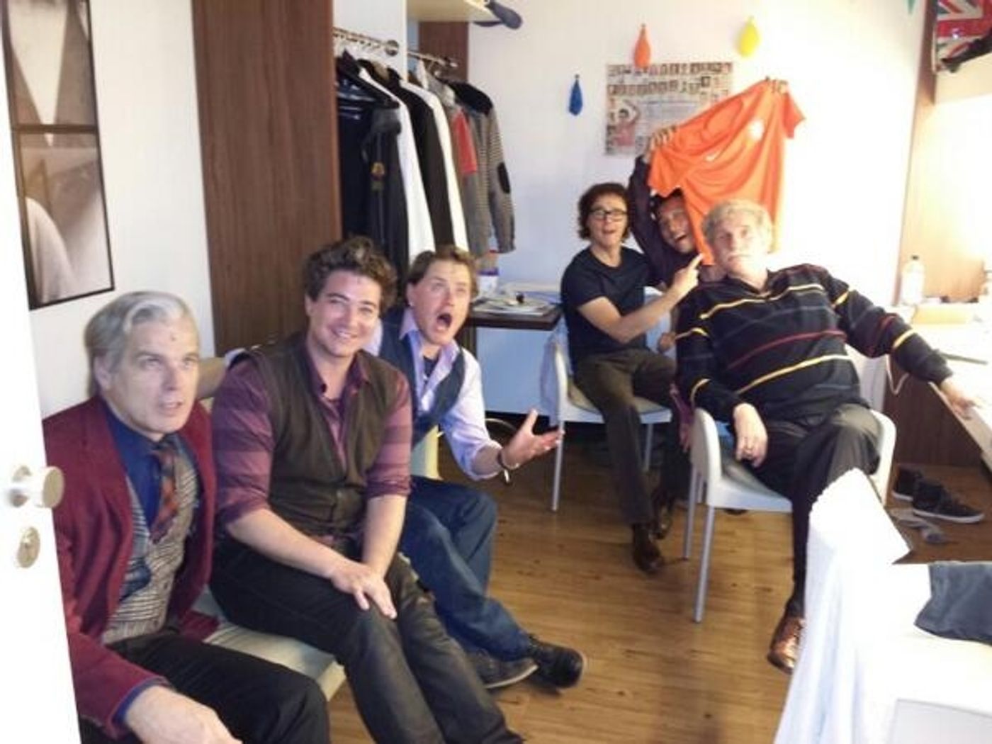 Photo Flash: Saturday Intermission Pics, 5/31- LES MISERABLES Gets Crafty, BULLETS Takes a Field Trip, and More!  Image