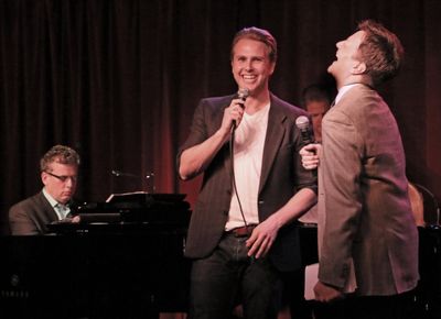 Billy Stritch, Christian Lund, and Jim Caruso Photo
