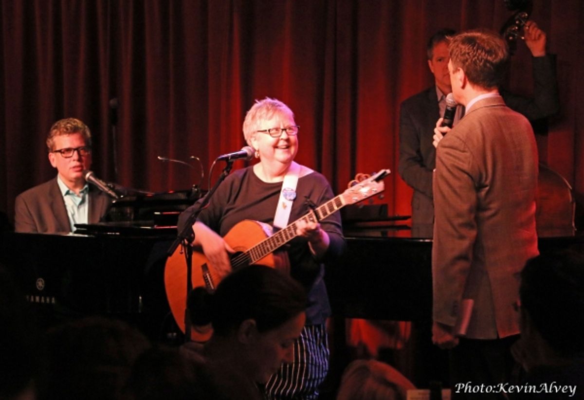 Billy Stritch, Christine Lavin, and Jim Caruso at 