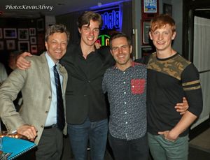 Jim, James Wright, Alex Hopkins, and Linden Furnell Photo