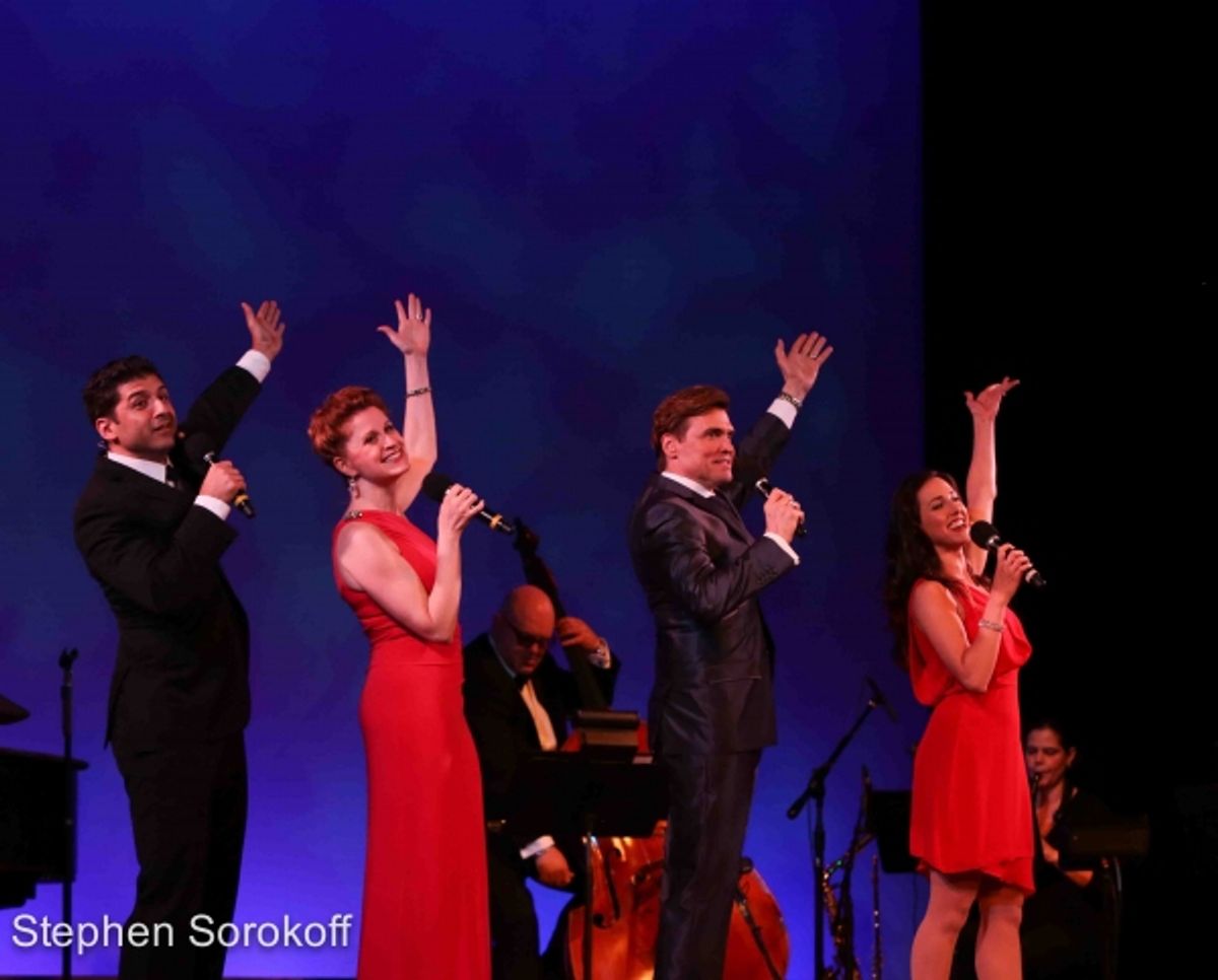 Tony Yazbeck, Christiane Noll, Brent Barrett at 