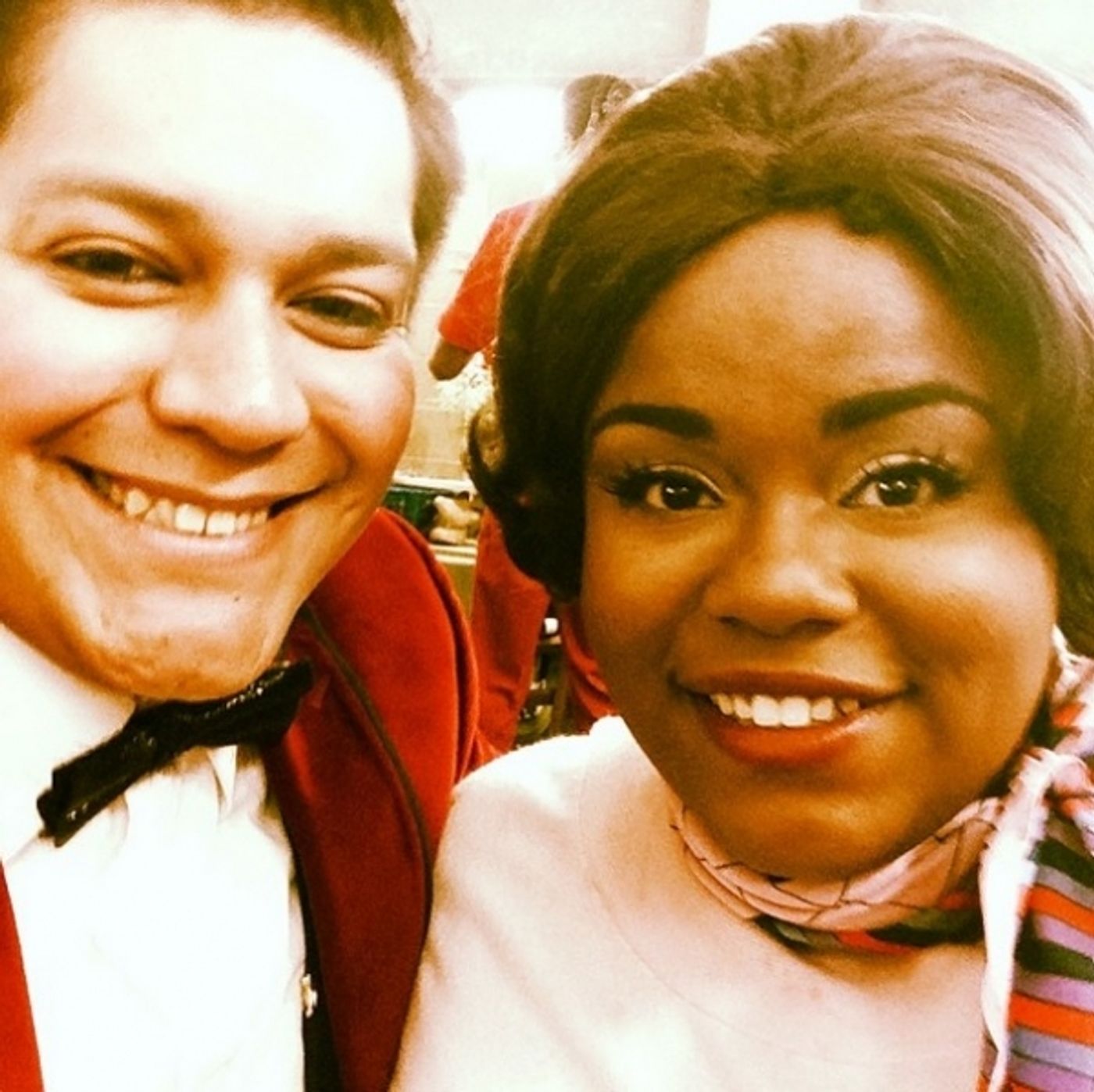 Photo Flash: Saturday Intermission Pics, Part 2 - 5/31- MOTHERS AND SONS Sends PHANTOM a Message, LES MIZ Planks, and More! Photo Flash: Saturday Intermission Pics, Part 2 - 5/31- MOTHERS AND SONS Sends PHANTOM a Message, LES MIZ Planks, and More! Image