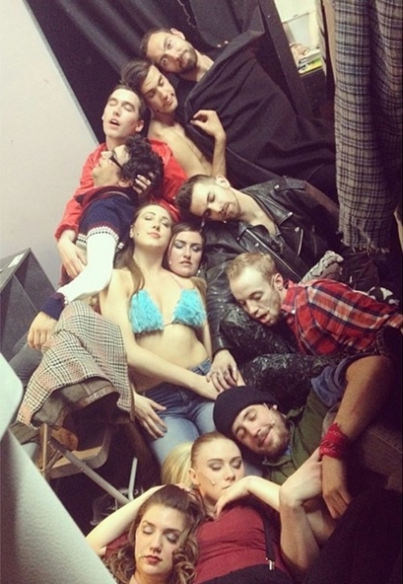 Photo Flash: Saturday Intermission Pics, Part 2 - 5/31- MOTHERS AND SONS Sends PHANTOM a Message, LES MIZ Planks, and More! Photo Flash: Saturday Intermission Pics, Part 2 - 5/31- MOTHERS AND SONS Sends PHANTOM a Message, LES MIZ Planks, and More! Image