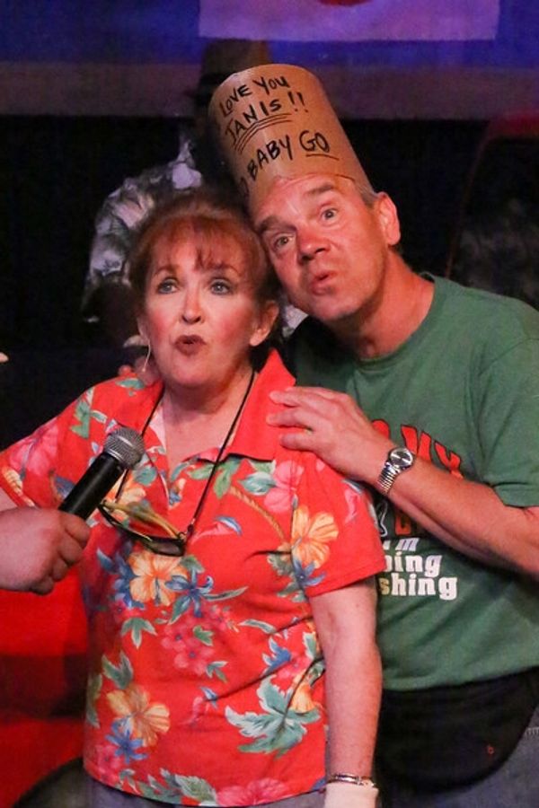 Cindy Duggan as Janis Curtis and Keith Thompson as Don Curtis Photo