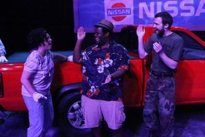 Anna Skidis as Norma Valverde, Marshall Jennings as Ronald McCowan, and Luke Steingru Photo