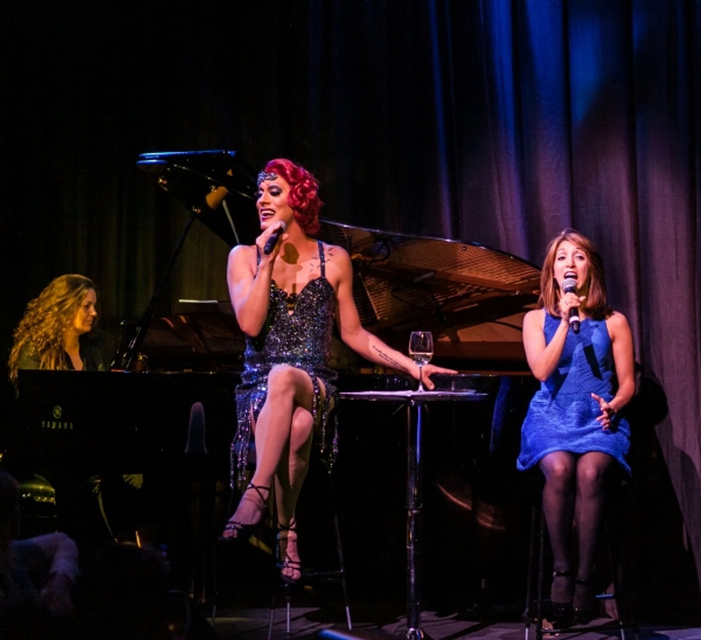 Photo Coverage: Velma Celli, Kerry Ellis And Christina Bianco Play the Hippodrome  Image