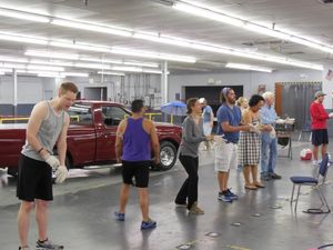 L to R: Tyce Green, John Ryan DelBosque, Julia Krohn, Drew Starlin, Kevin Cooney & Co Photo