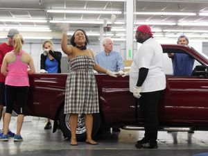Donnie Hammond and Anthony Boggess-Glover with Cast of TUTS Underground''s Texas Premiere of HANDS ON A HARDBODY. @ BroadwayWorld Donnie Hammond and Anthony Boggess-Glover with Cast of TUTS Underground''s Texas Prem Photo