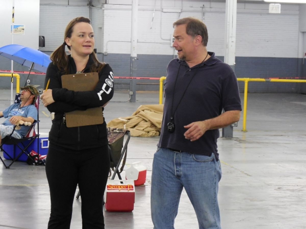 L to R: Brooke Wilson & Michael Tapley. at 