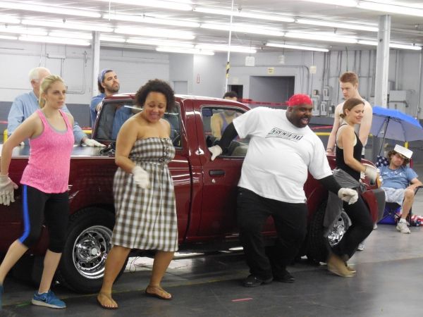 L to R: Betty Marie Muessig, Donnie Hammond, Anthony Boggess-Glover & Julia Krohn wit Photo