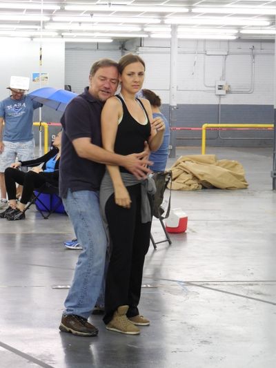 L to R: Michael Tapley & Julia Krohn. Photo