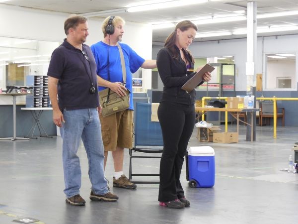 L to R: Michael Tapley, Mark X Laskowski & Brooke Wilson. Photo