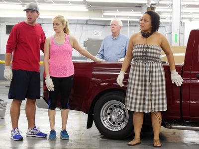 L to R: Cole Ryden, Betty Marie Muessig, Kevin Cooney & Donnie Hammond. Photo