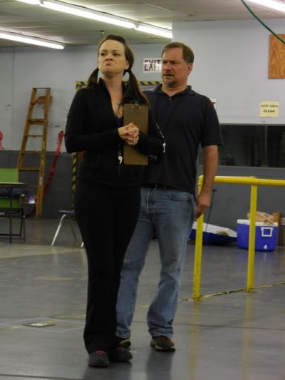 L to R: Brooke Wilson & Michael Tapley. Photo