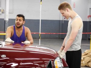 L to R: John Ryan DelBosque & Tyce Green. @ BroadwayWorld L to R: John Ryan DelBosque & Tyce Green. Photo