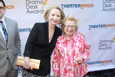 Debra Jo Rupp and Dr. Ruth Photo