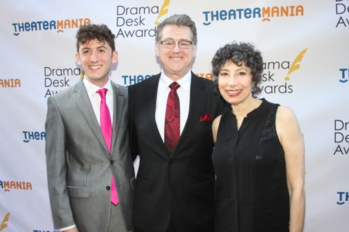 Max Freedman, Robert Freedman, Jean Kauffman at 