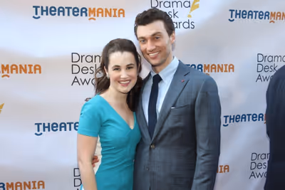Lauren Worsham and Bryce Pinkham Photo