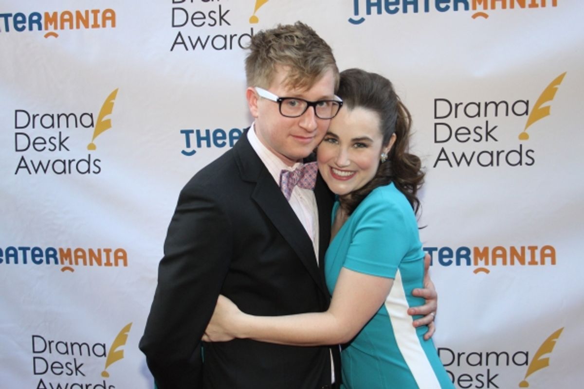 Kyle Jarrow and Lauren Worsham at 