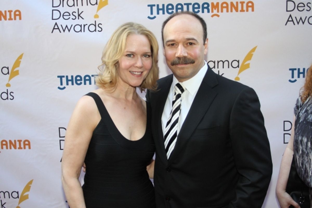 Rebecca Luker and Danny Burstein at 