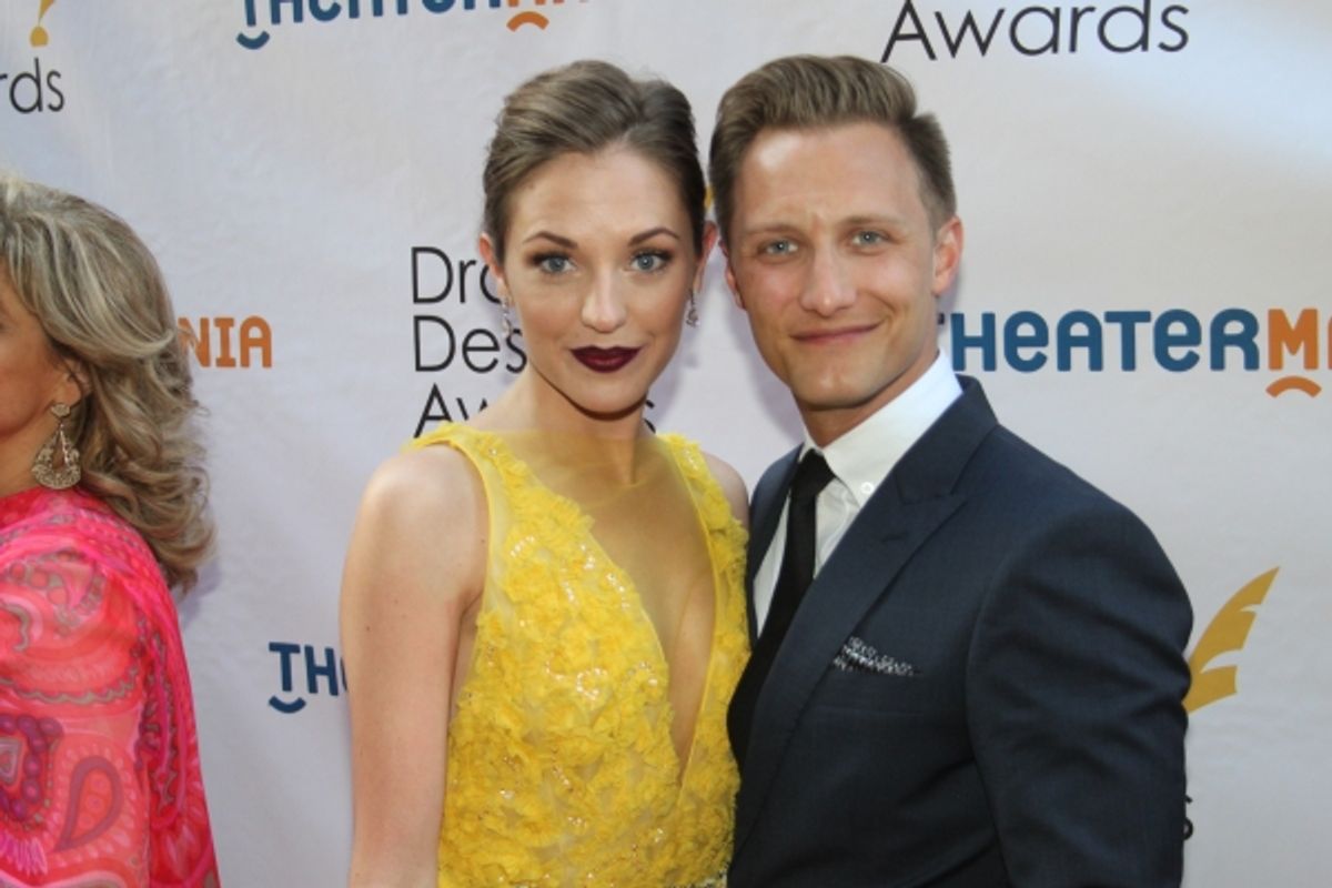 Laura Osnes and Nathan Johnson at 