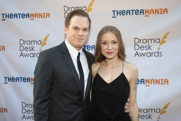 Michael C. Hall and Morgan Mcgregor Photo