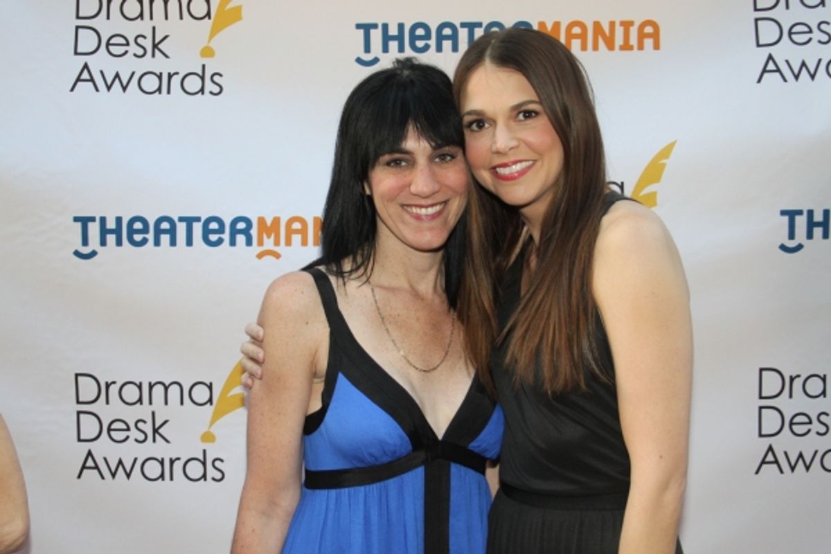 Leigh Silverman and Sutton Foster at 