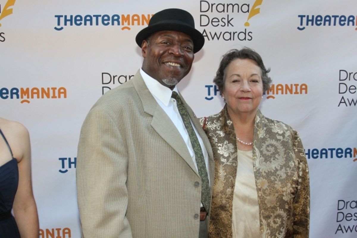 Chuck Cooper and wife at 