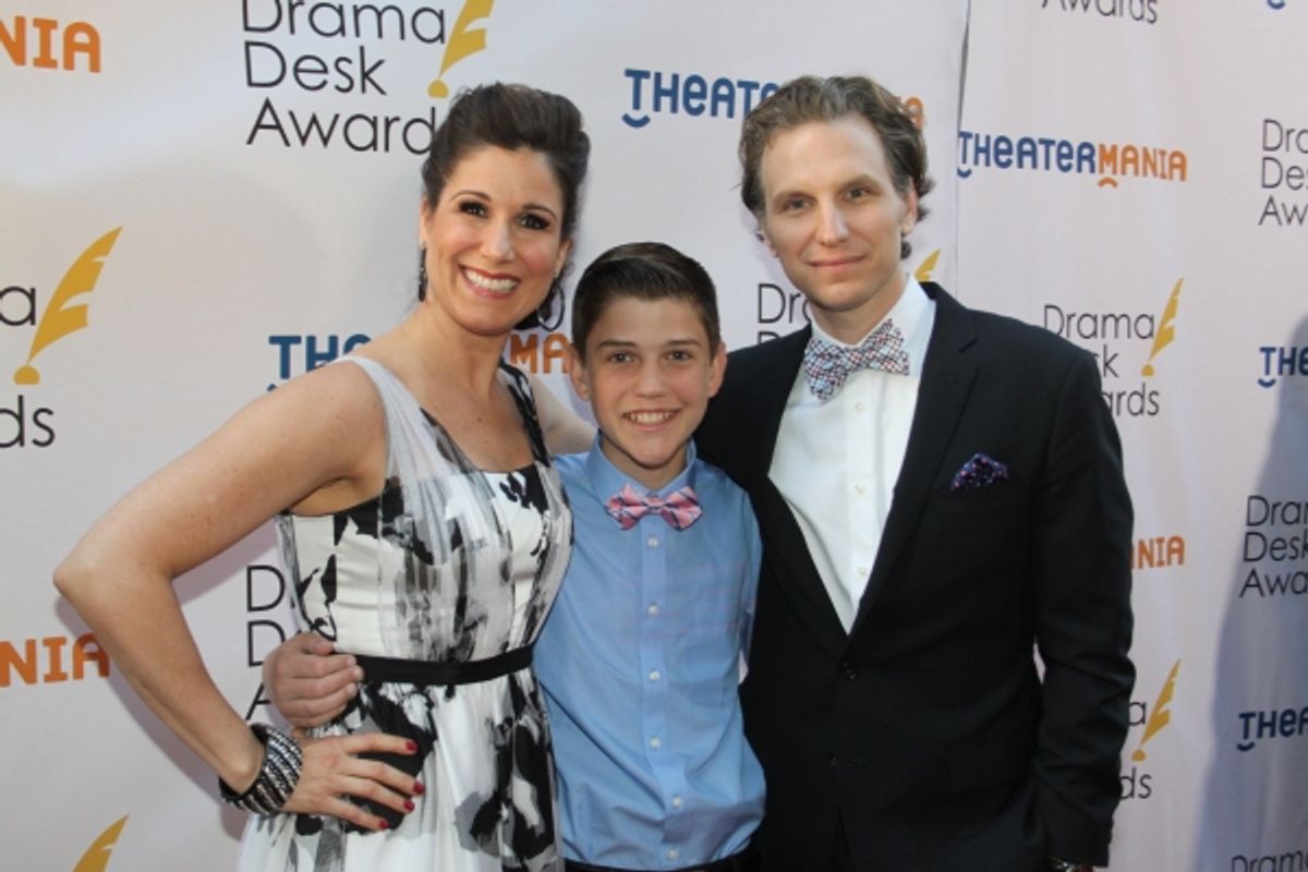 Stephanie J. Block, Sebatian Arcelus and guest at 