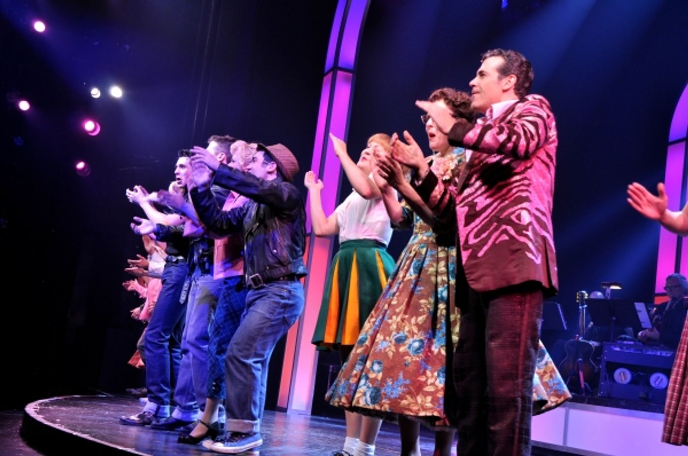 Photo Coverage: Paper Mill Playhouse's GREASE Takes Opening Night Bows!  Image