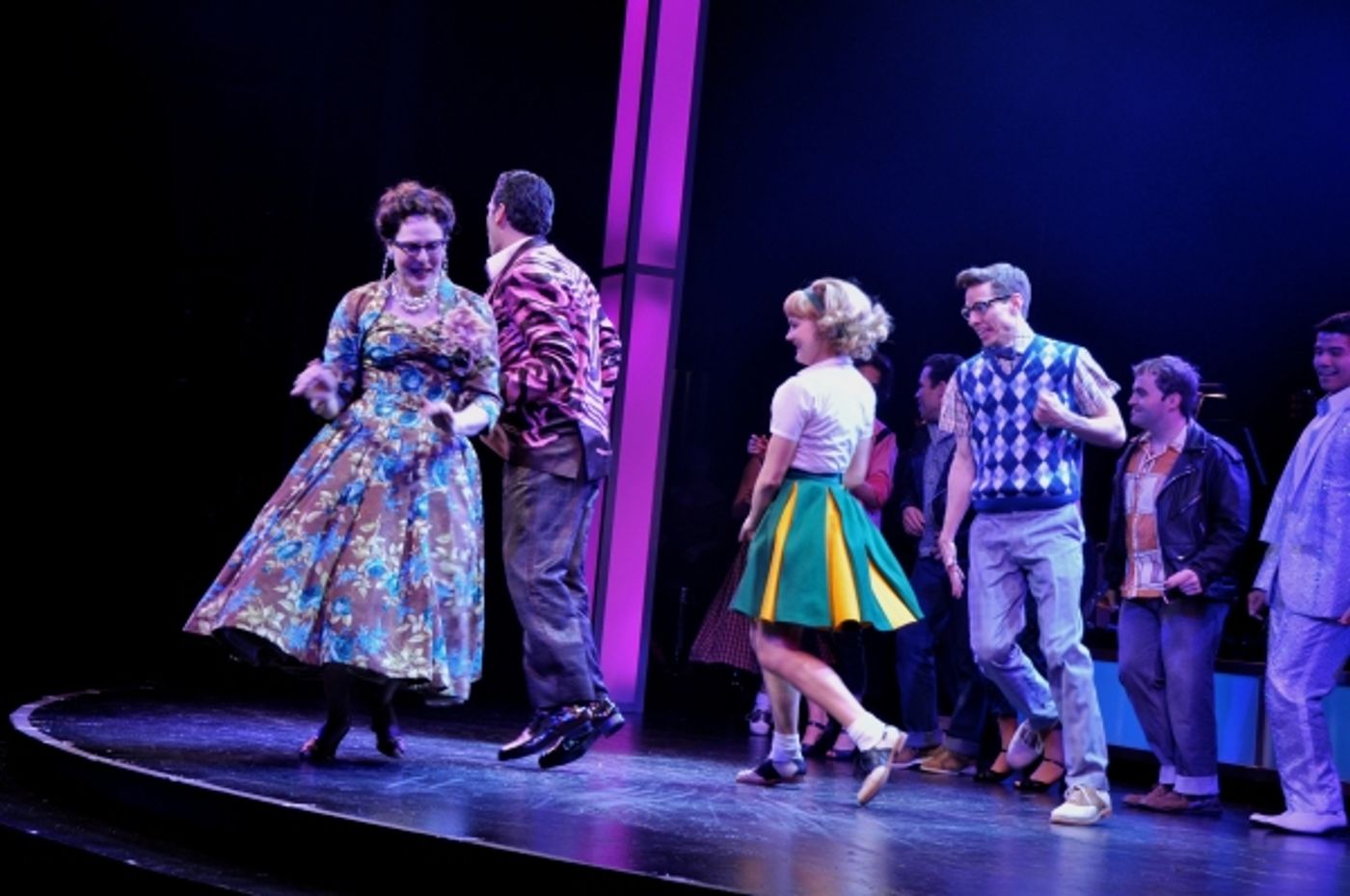 Photo Coverage: Paper Mill Playhouse's GREASE Takes Opening Night Bows!  Image