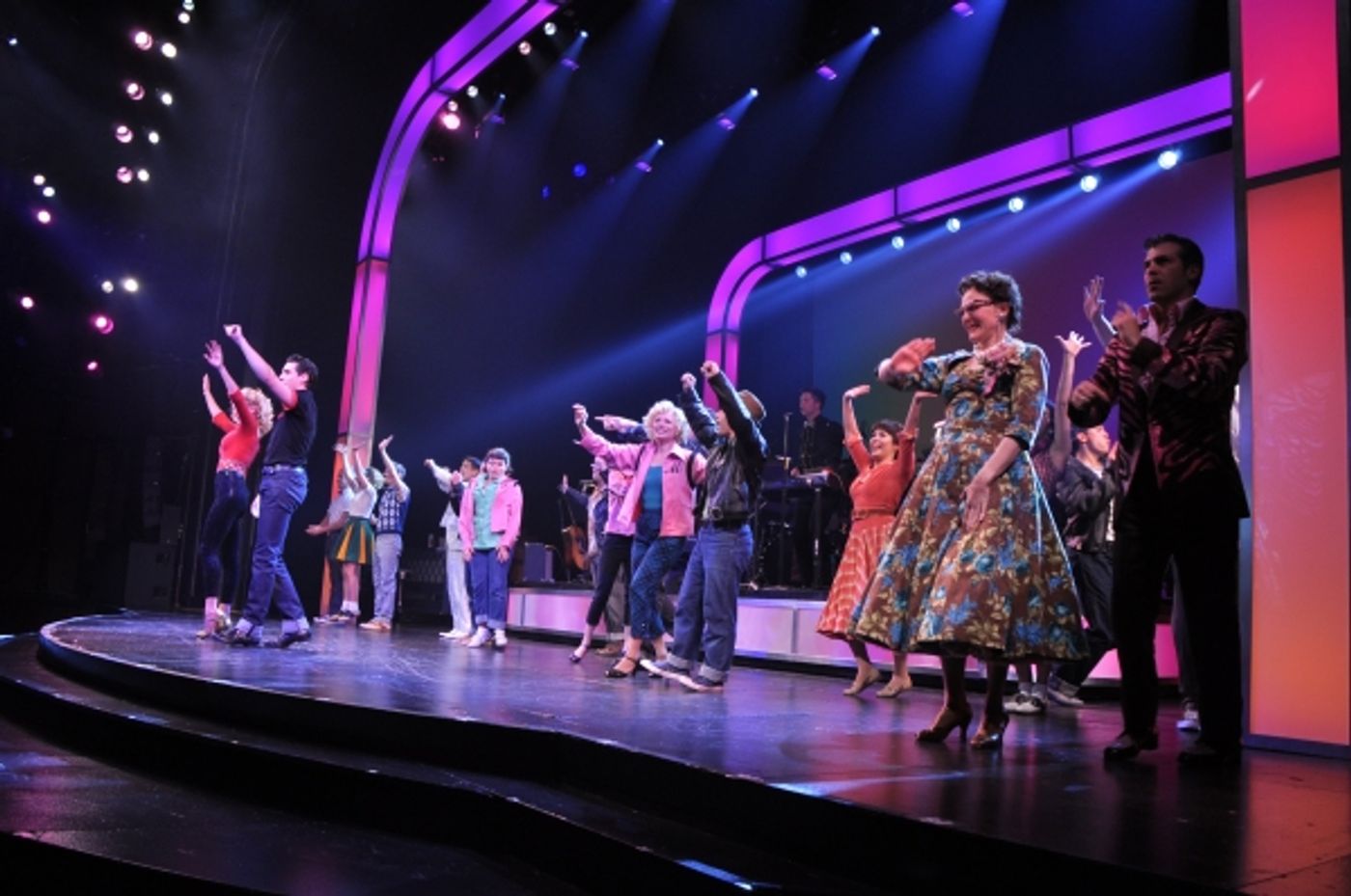 Photo Coverage: Paper Mill Playhouse's GREASE Takes Opening Night Bows!  Image