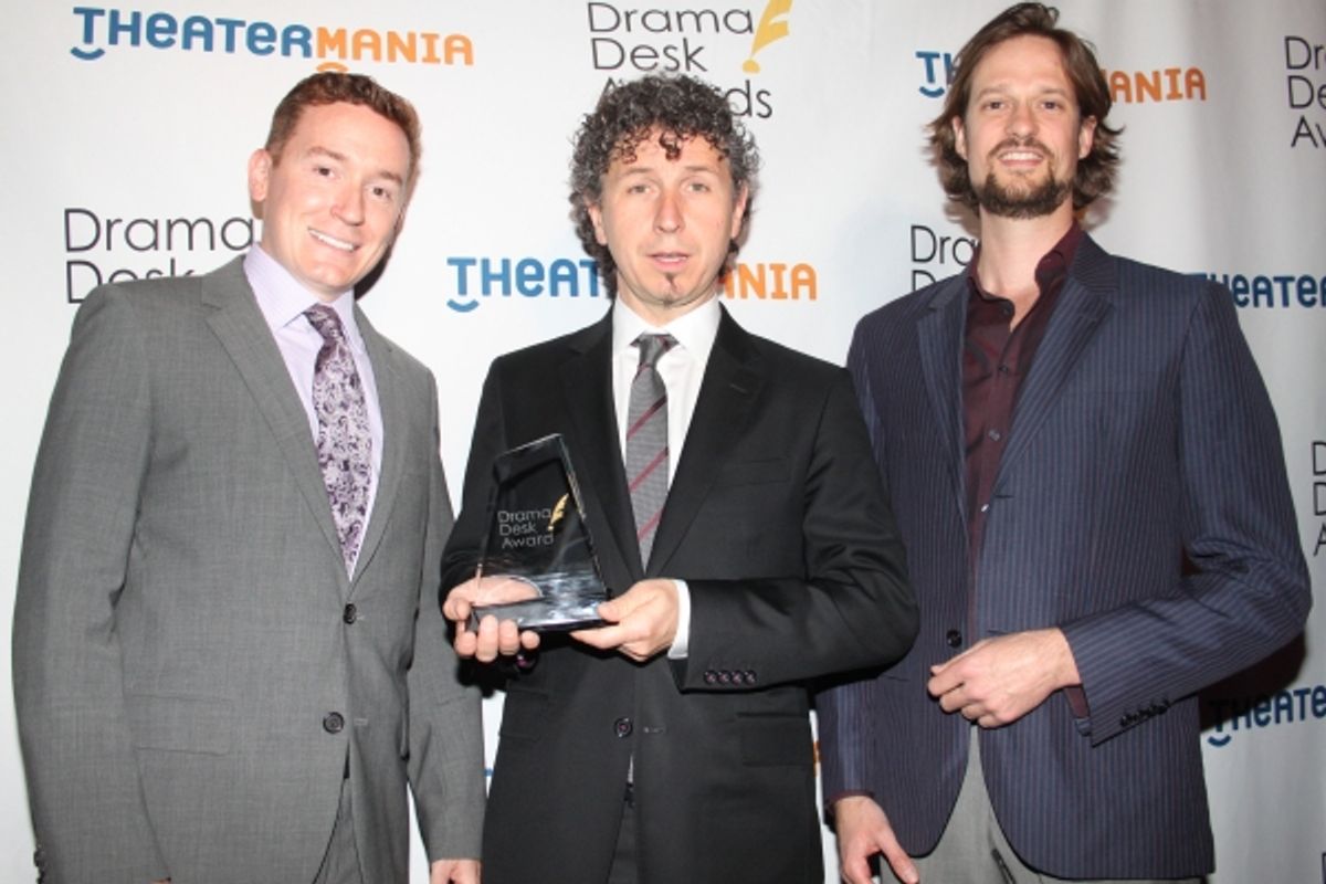 Michael Harrington, Jeannot Painchaud and Jonathan St. Onge at 