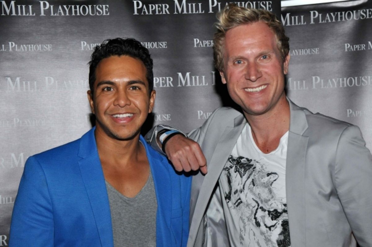 Jarl and Michael Billy at 