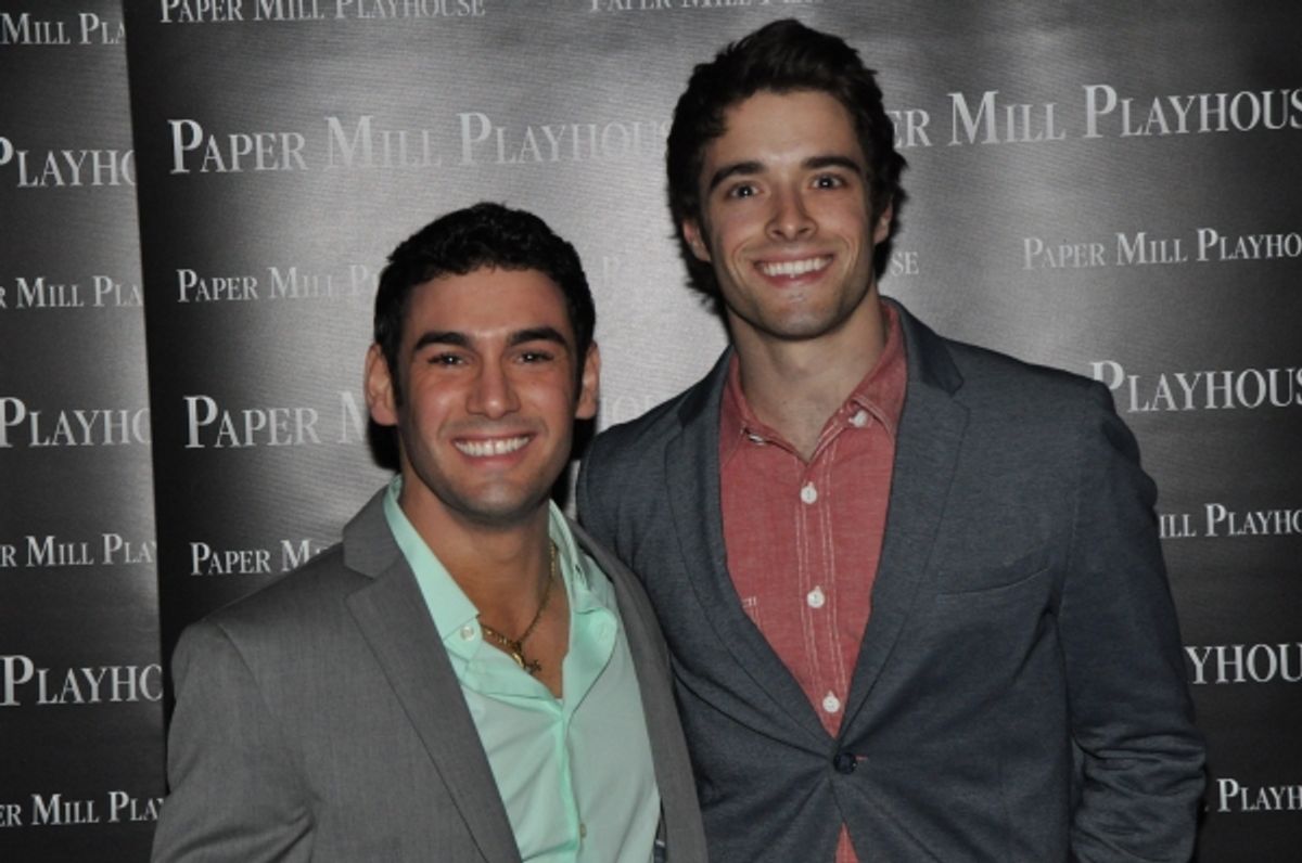 Tommy Bracco and Corey Hart at 