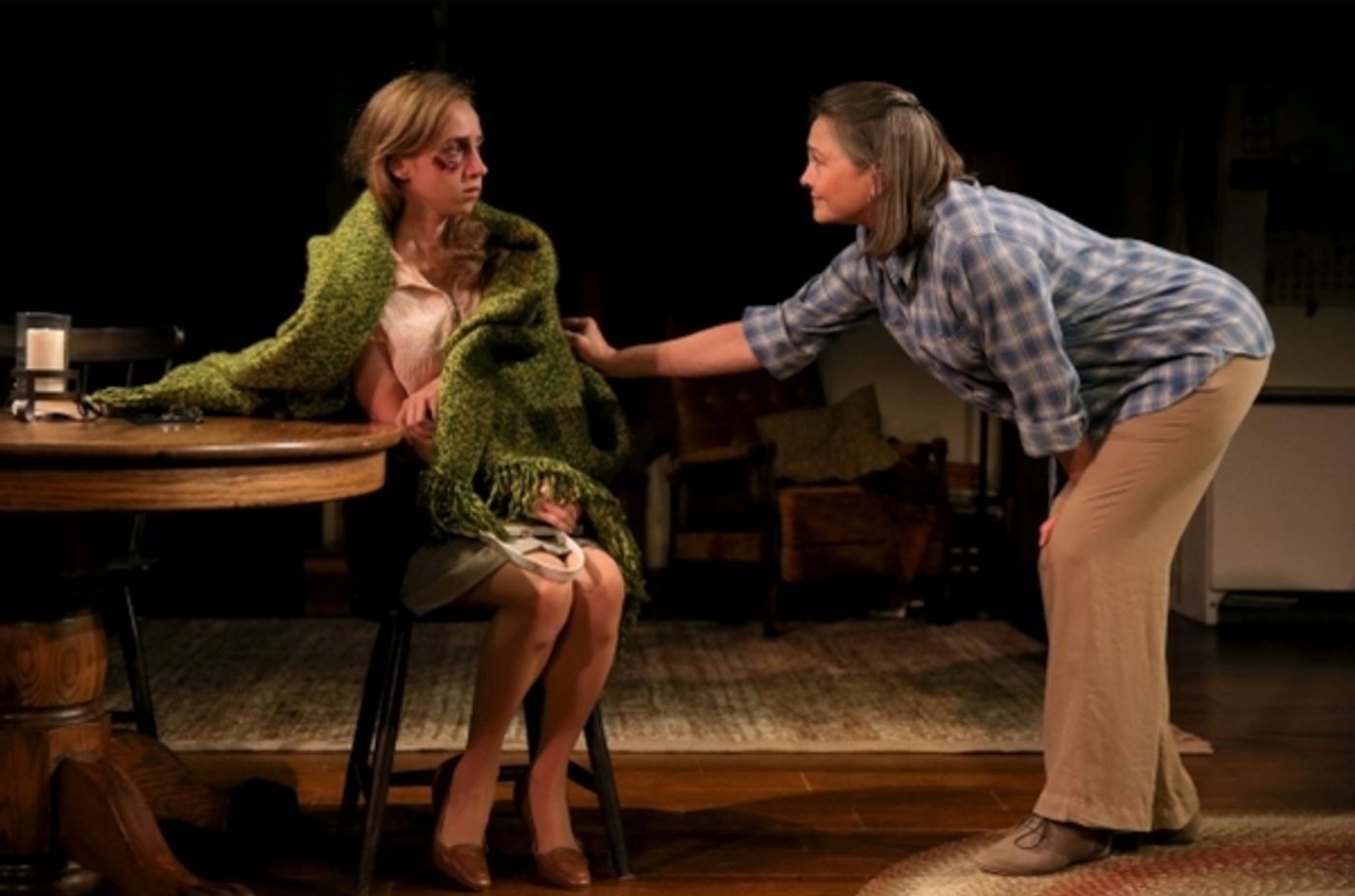 Photo Flash: First Look at Cherry Jones, Zoe Kazan & More in MTC's WHEN WE WERE YOUNG AND UNAFRAID  Image