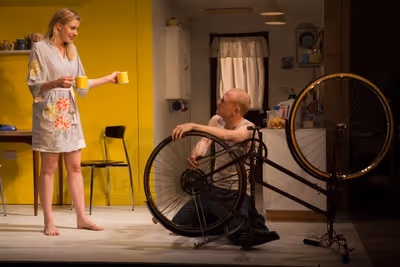 Greta Gerwig and Scott Shepherd  Photo