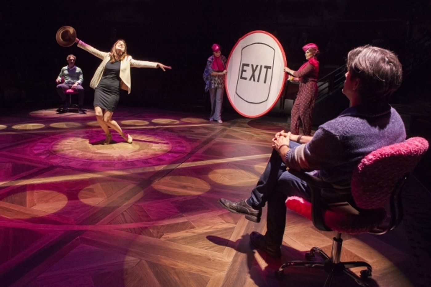 Photo Flash: First Look at Nicole Parker, Jon Patrick Walker, Beth Leavel and More in DOG AND PONY at The Old Globe  Image