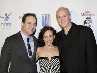 Director Brian Kite, Choreographer Dana Solimando and Musical Director John Glaudini Photo